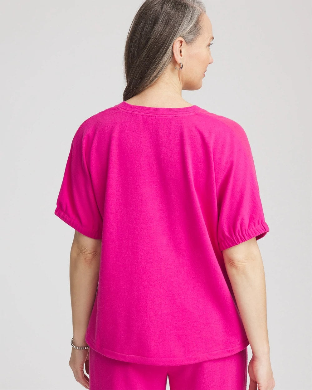 Chico's | Zenergy® Gauze Lounge Shirt/ Crushed Berries