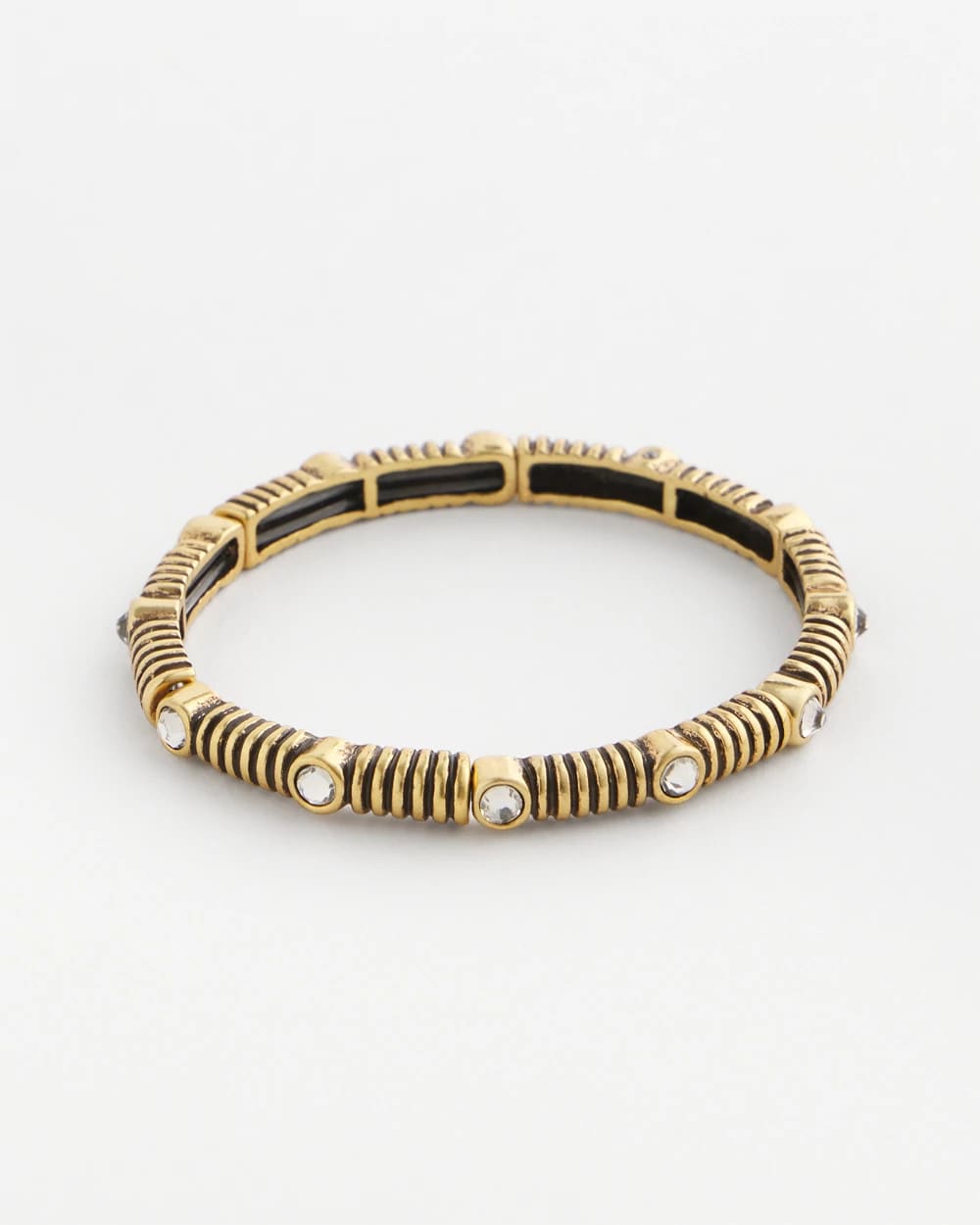 Chico's | Goldtone Stretch Bracelet/ Gold