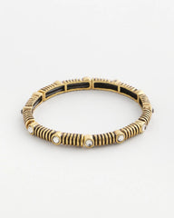 Chico's | Goldtone Stretch Bracelet/ Gold