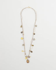 Chico's | Drop Off Pendant Necklace/ Neutral
