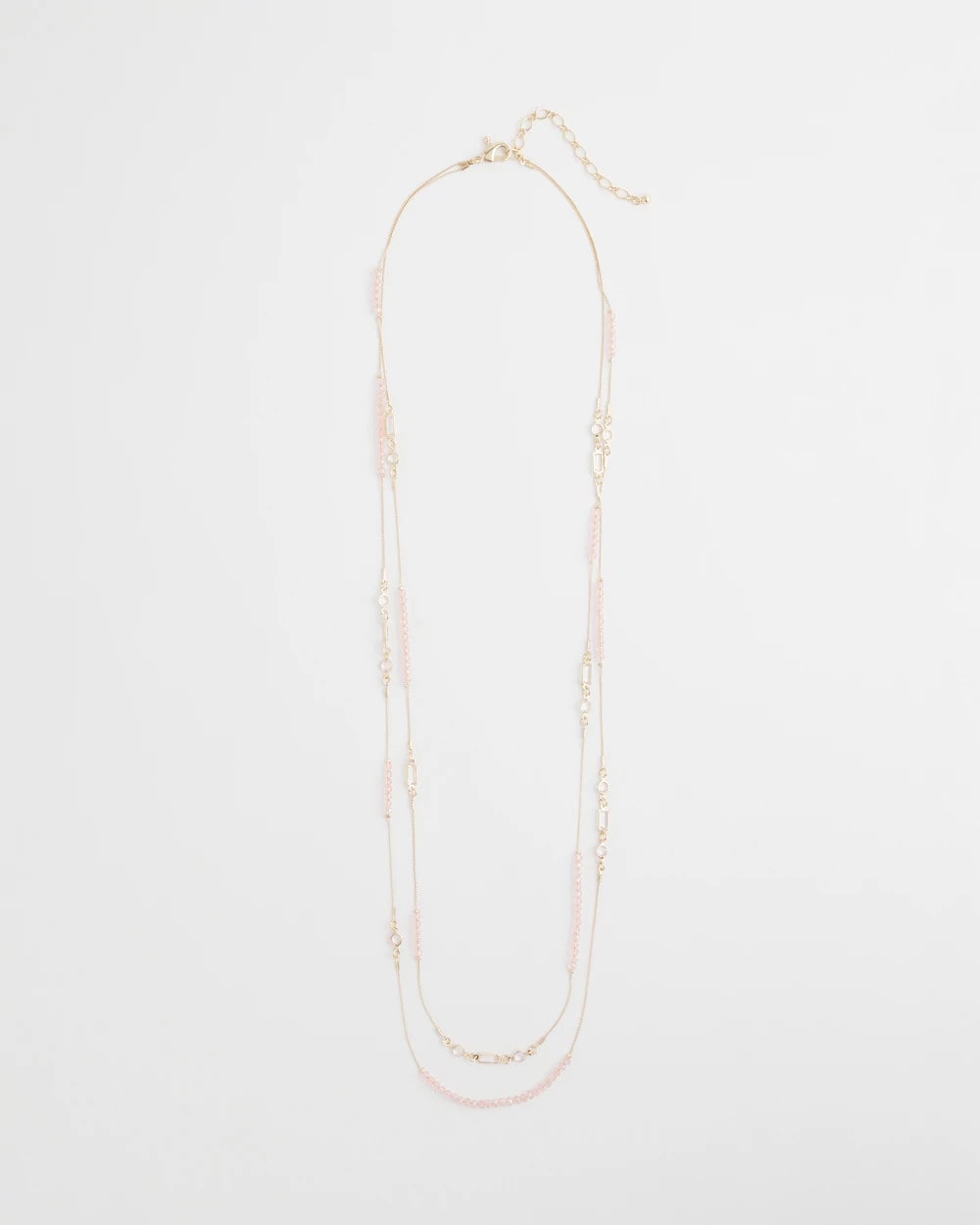 Chico's | Pink Double-Strand Necklace/ Pink