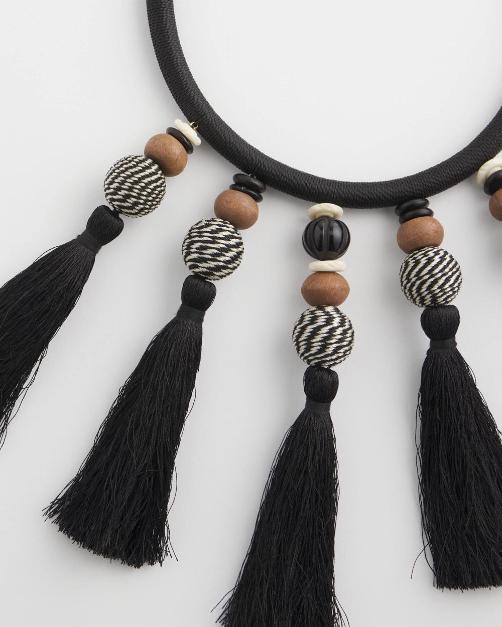 Chico's | Chico's Originals Tassel Statement Necklace/ Neutral