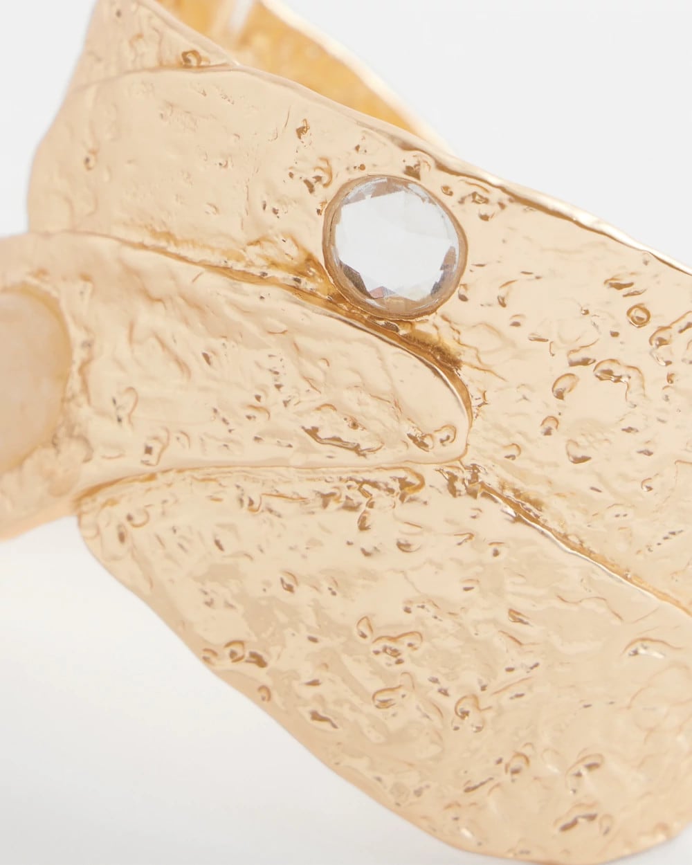 Chico's | Molten Goldtone Cuff Bracelet/ Gold