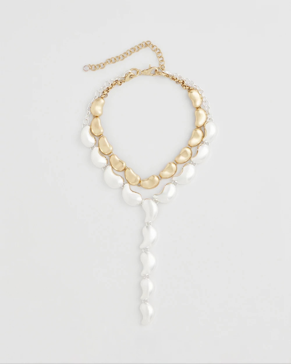 Chico's | Convertible Mixed-Metals Y-Necklace/ Mixed Metals