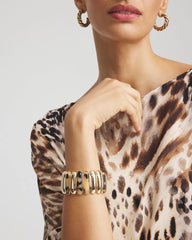 Chico's | Tortoise Stretch Bracelet/ Brown
