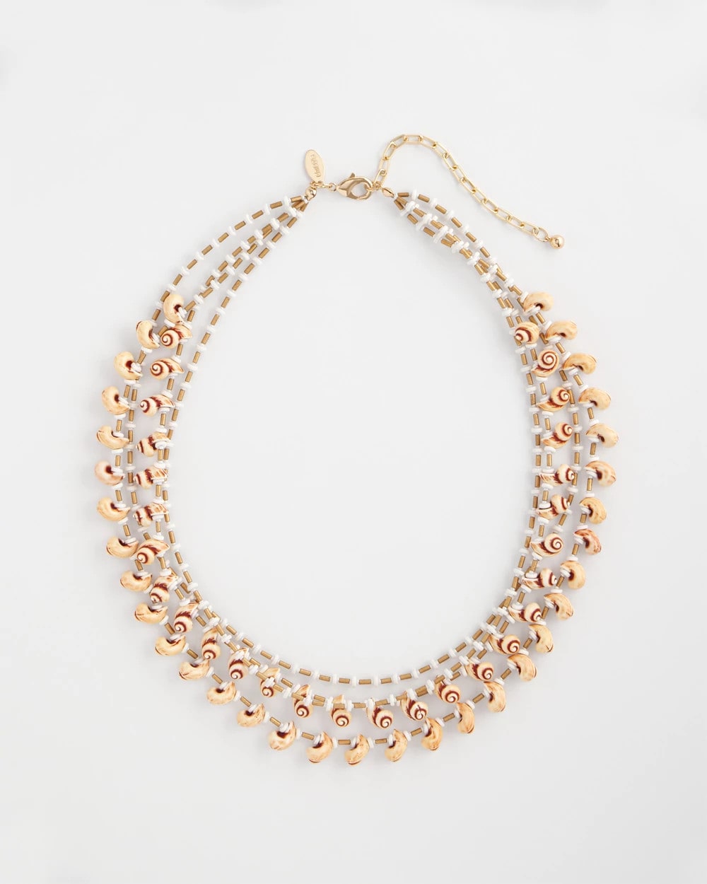 Chico's | Multi-Strand Shell Necklace/ Neutral