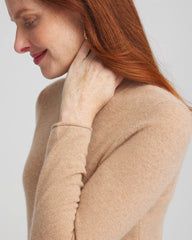 Chico's | Cashmere Crewneck Sweater/ Camel