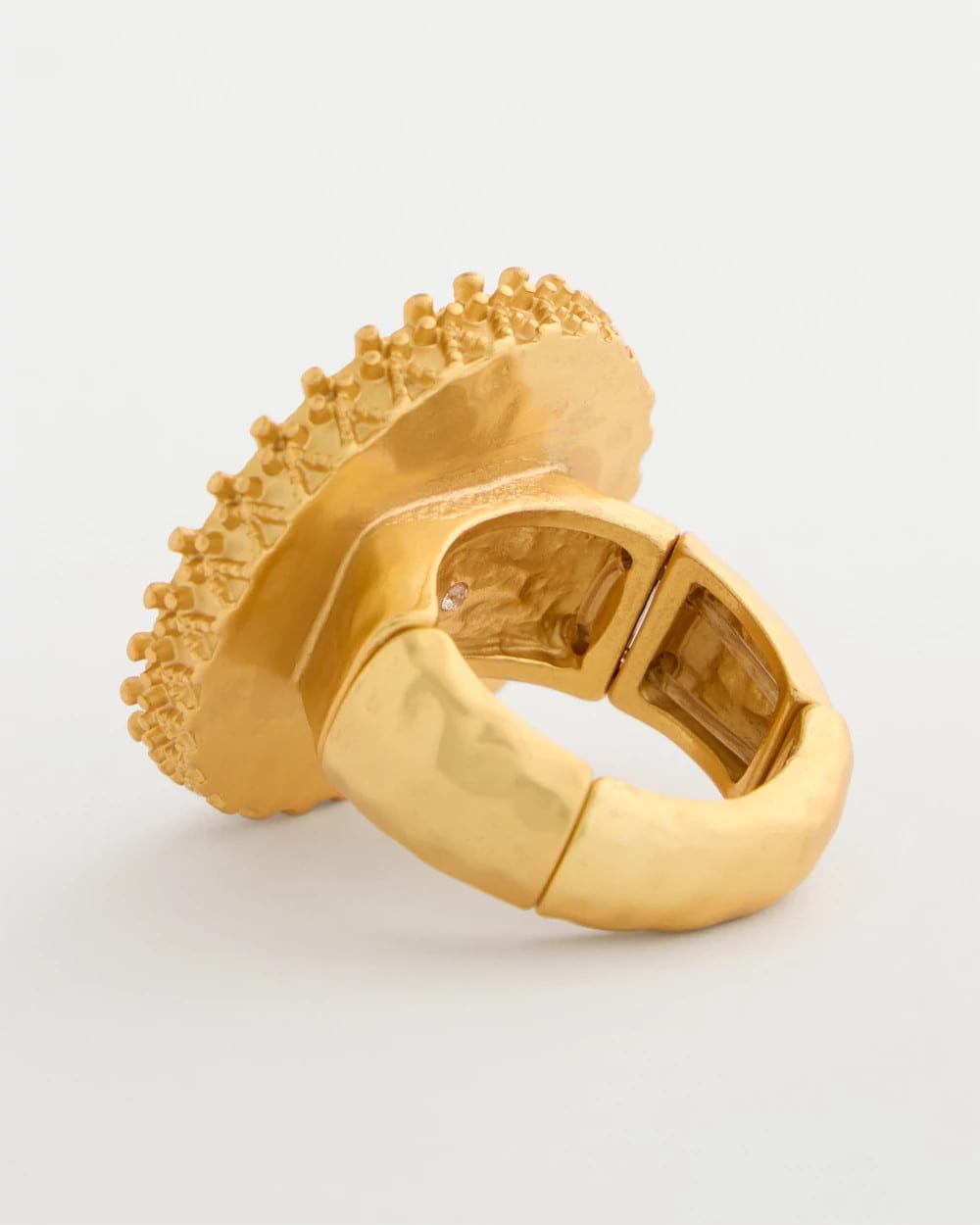 Chico's | Pearlescent Stretch Ring/ Gold