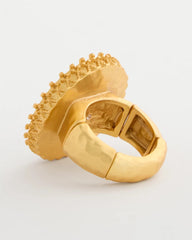 Chico's | Pearlescent Stretch Ring/ Gold