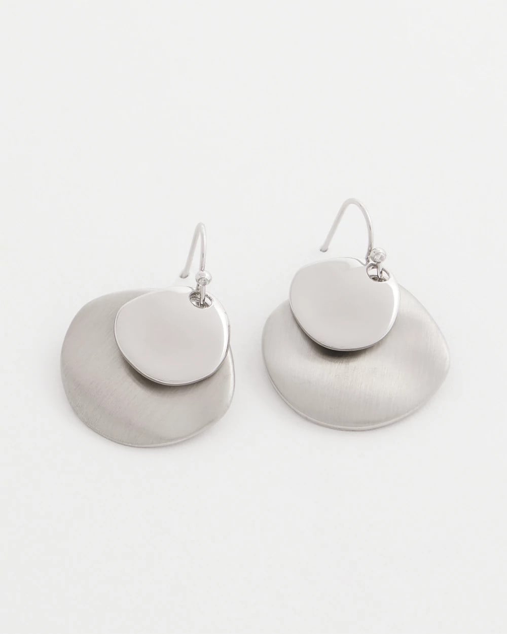 Chico's | Silver Drop Earrings/ Silver