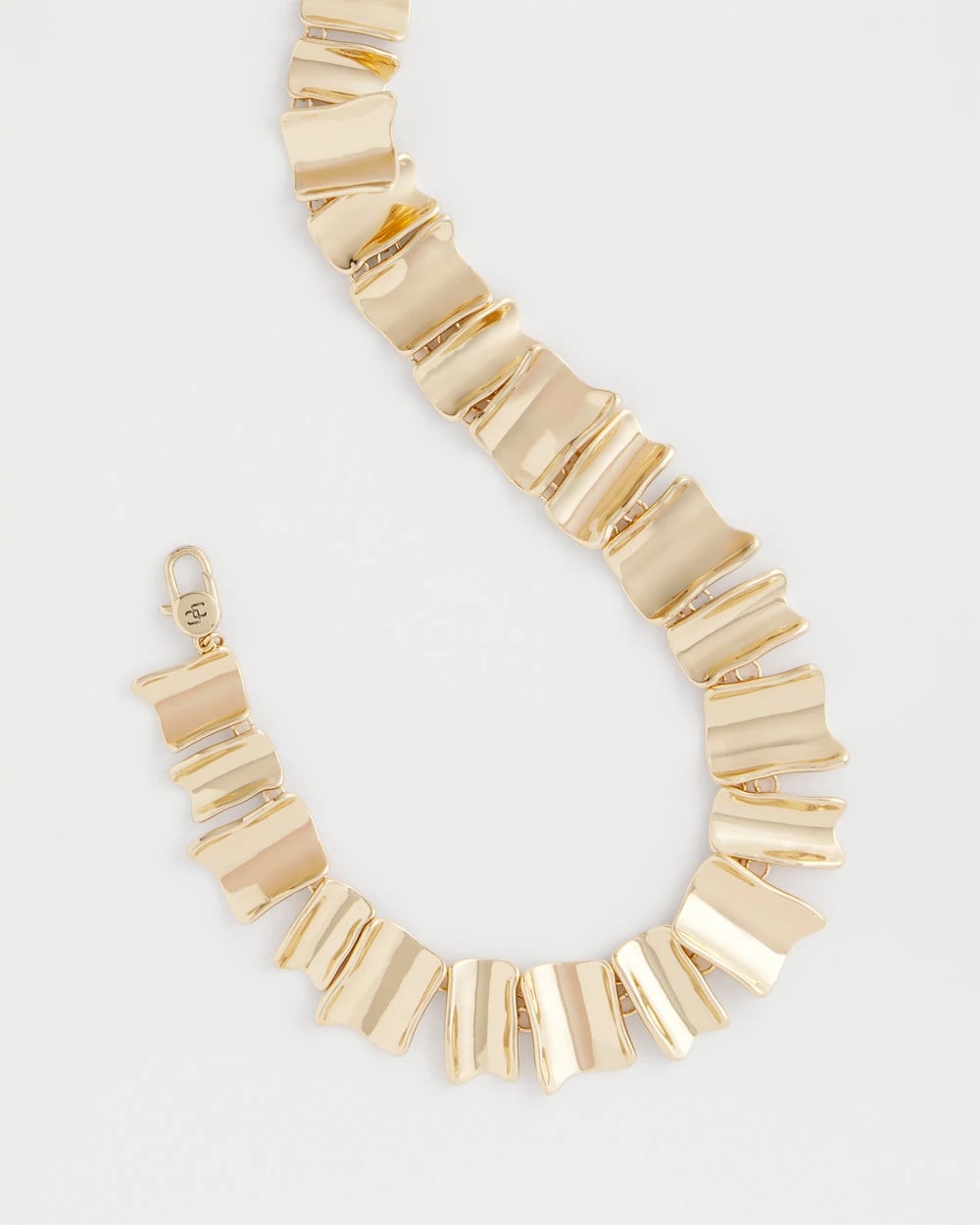 Chico's | Gold Wave Collar Necklace/ Gold