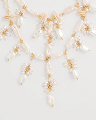 Chico's | Chico's Originals Pearl Cluster Bib Necklace/ Pearl
