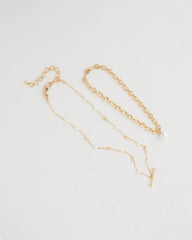 Chico's | Toggle Bar Pearl Pendant Necklace/ Pearl