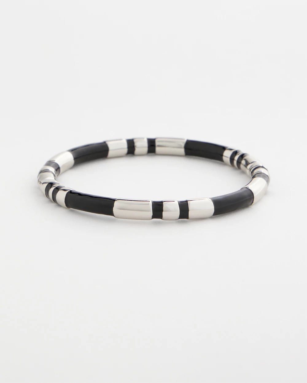 Chico's | Black Enamel Hinge Bangle/ Black