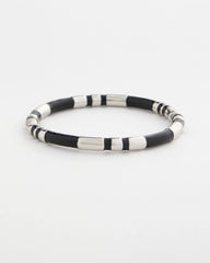 Chico's | Black Enamel Hinge Bangle/ Black