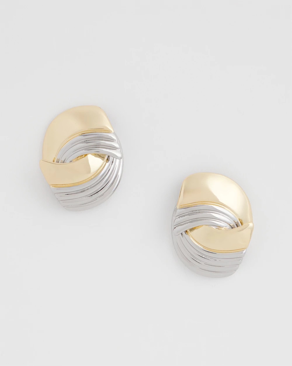 Chico's | Mixed Metal Stud Earrings/ Mixed Metals