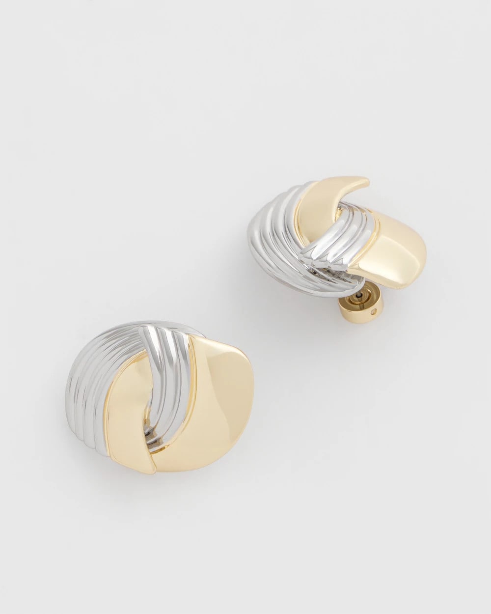 Chico's | Mixed Metal Stud Earrings/ Mixed Metals