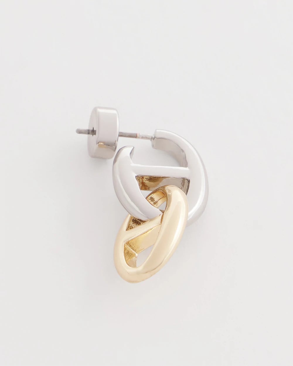 Chico's | Mixed Metal Link Earrings/ Mixed Metals