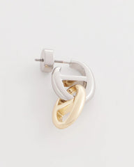 Chico's | Mixed Metal Link Earrings/ Mixed Metals