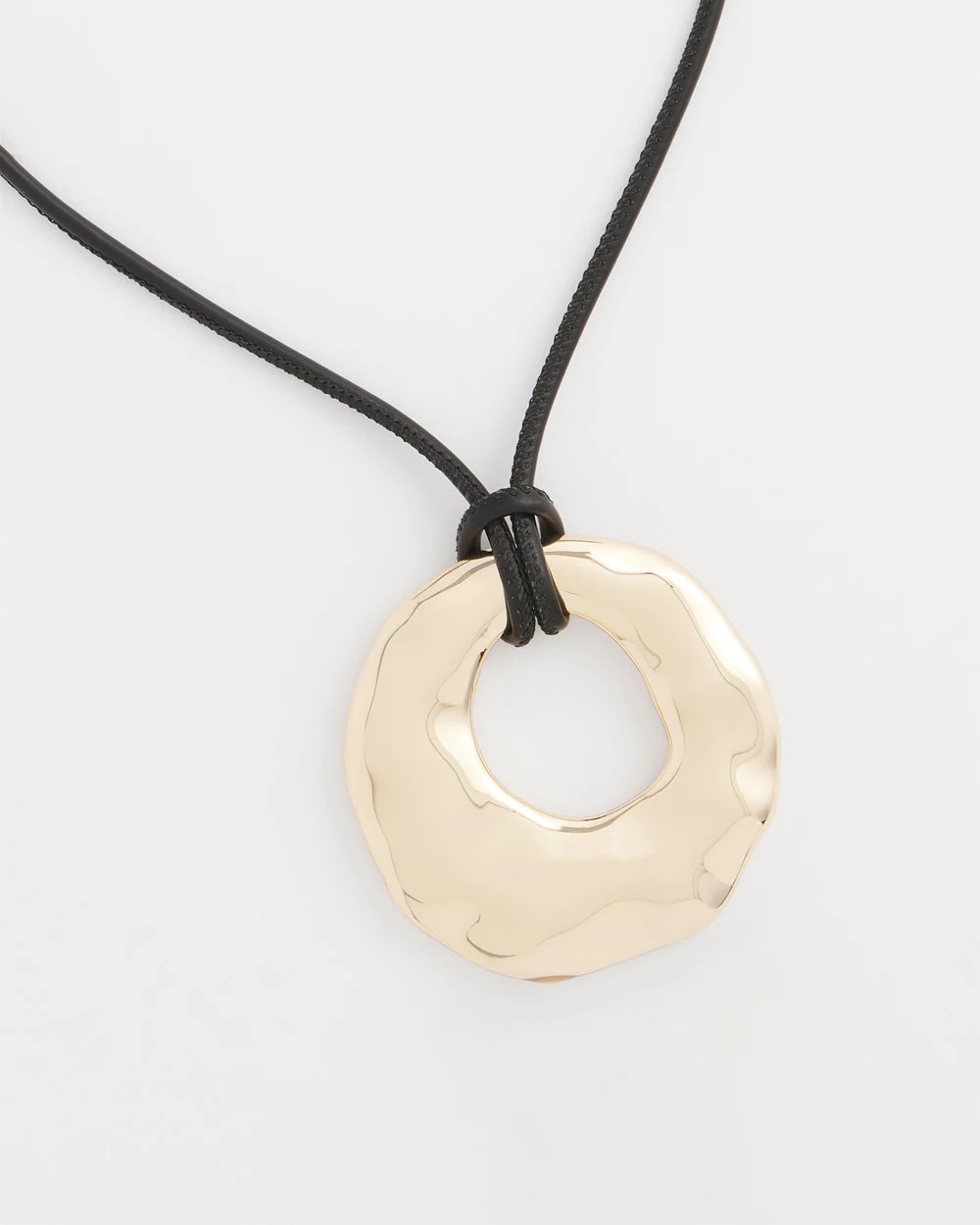 Chico's | Modern Gold Pendant/ Gold
