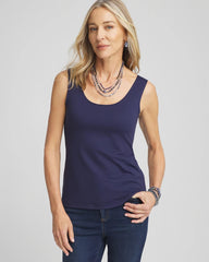 Chico's | Microfiber Tank/ Passport Blue