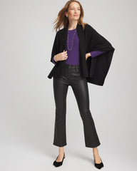 Chico's | Touch of Cool™ Layering Tee/ Purple Elixir