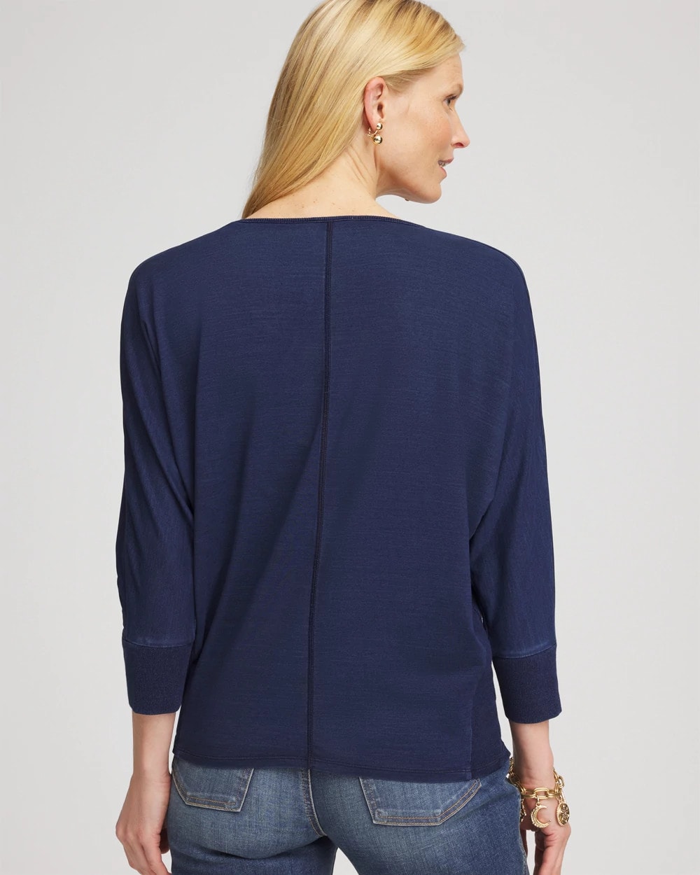 Chico's | Dolman Denim Tee/ Riviera Authentic