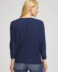 Chico's | Dolman Denim Tee/ Riviera Authentic