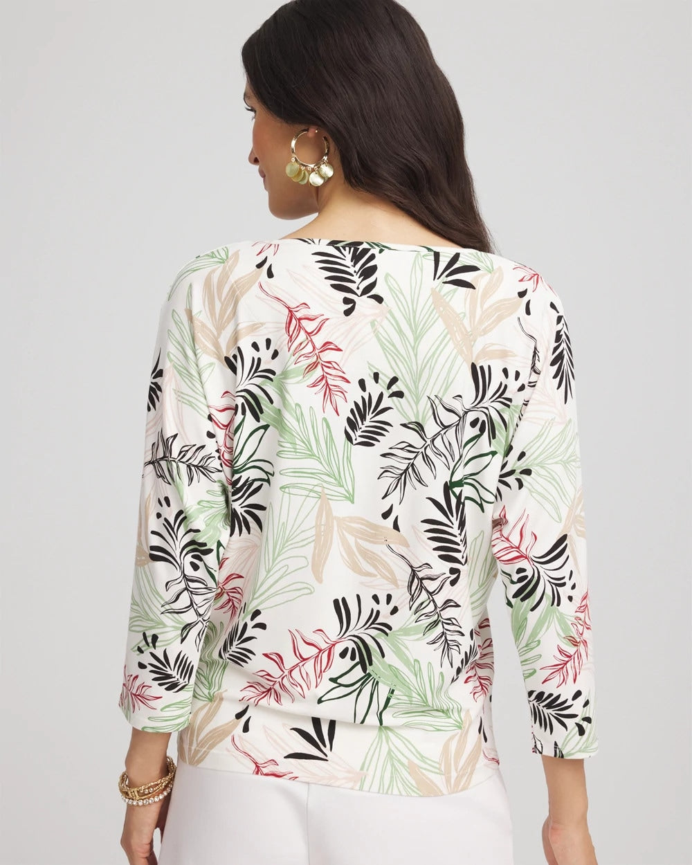 Chico's | Touch of Cool™ Tapered Top/ Ecru