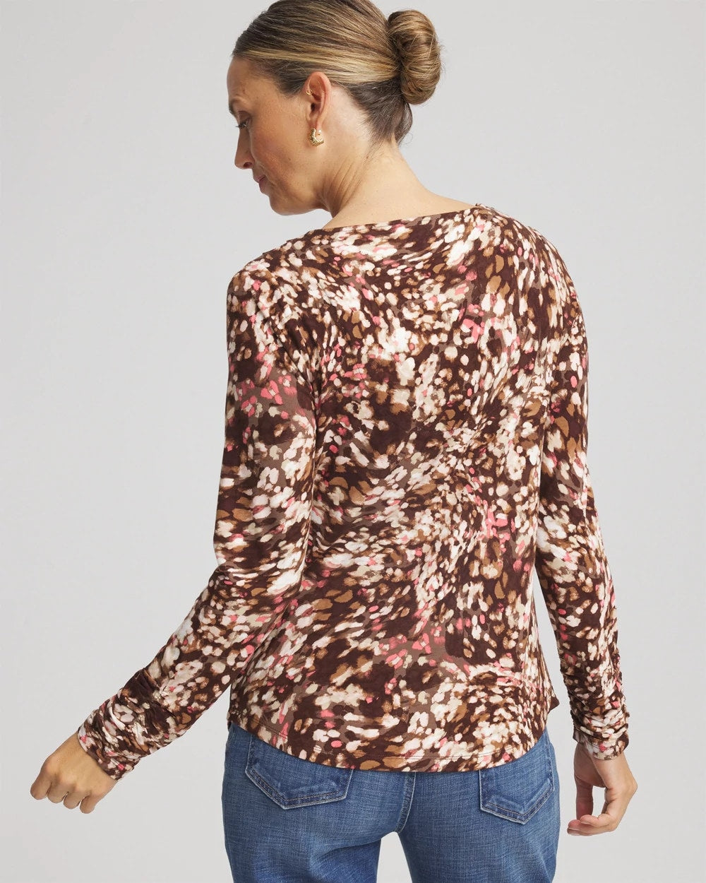 Chico's | Touch of Cool™ Cowlneck Tee/ Cacao