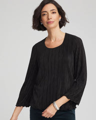 Chico's | Bodre Flare Sleeve Top/ Black