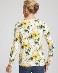 Chico's | Garden Touch of Cool™ Layering Tee/ Ecru