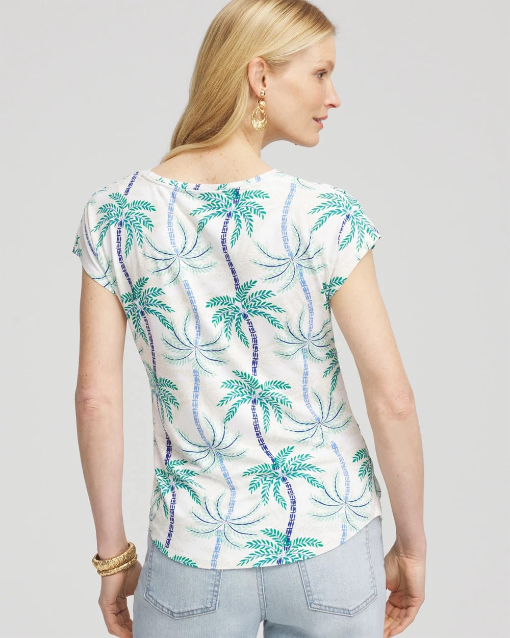 Chico's | Cap Sleeve Dolman Tee/ Alabaster