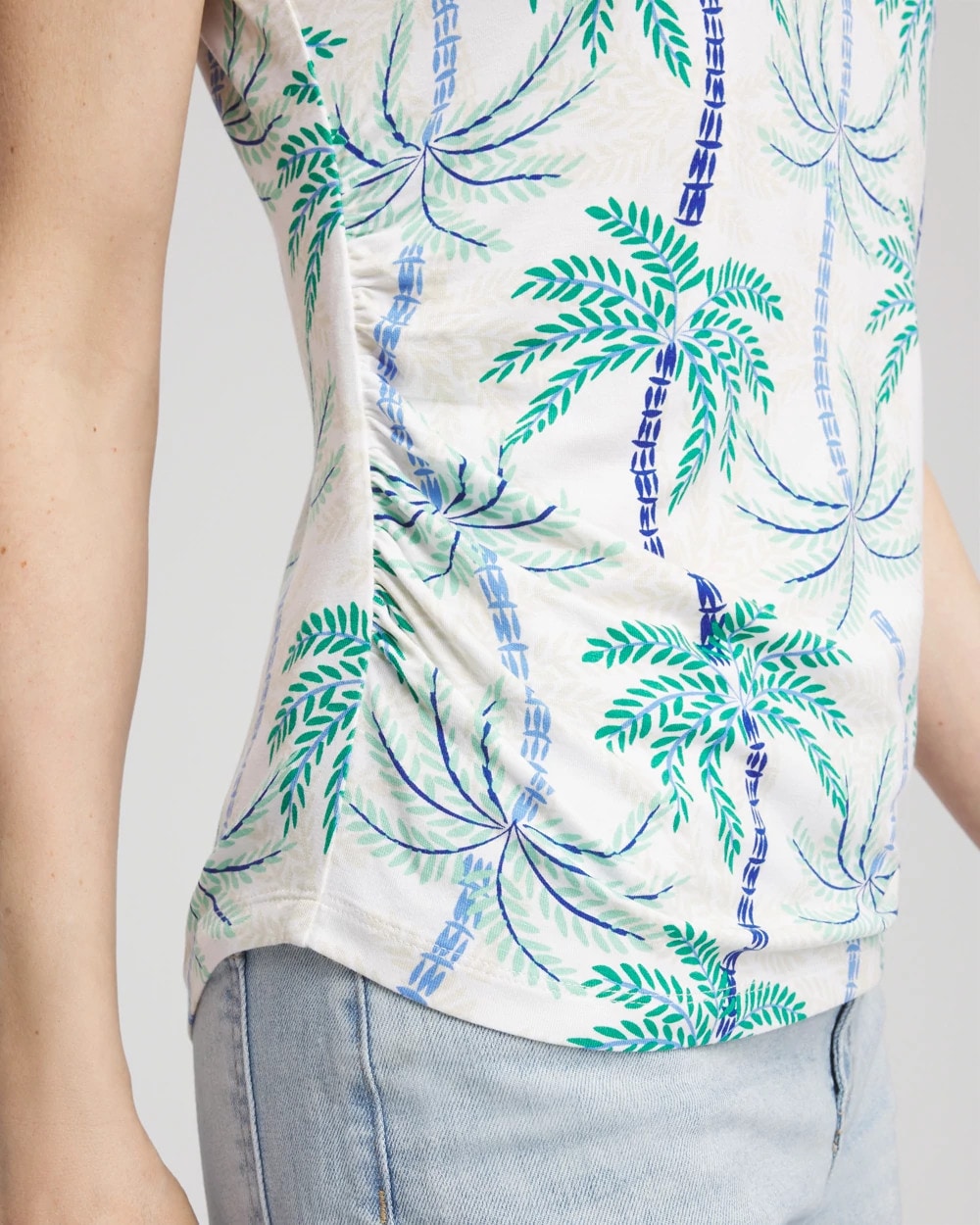 Chico's | Cap Sleeve Dolman Tee/ Alabaster