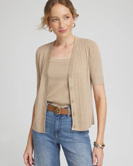 Chico's | Rib Stitch Pullover Tank/ Sycamore