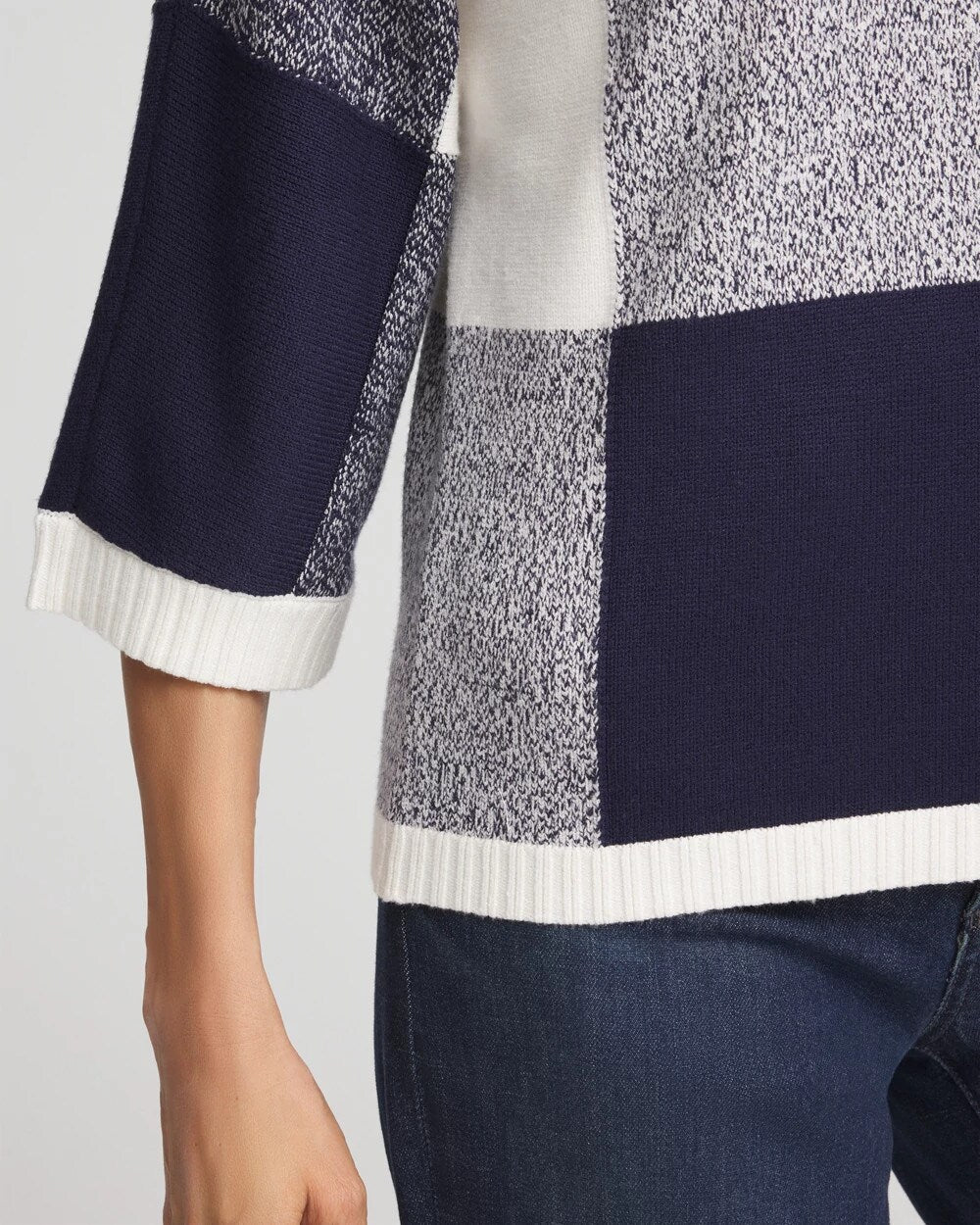 Chico's | Dolman Sleeve Pullover Sweater/ Passport Blue