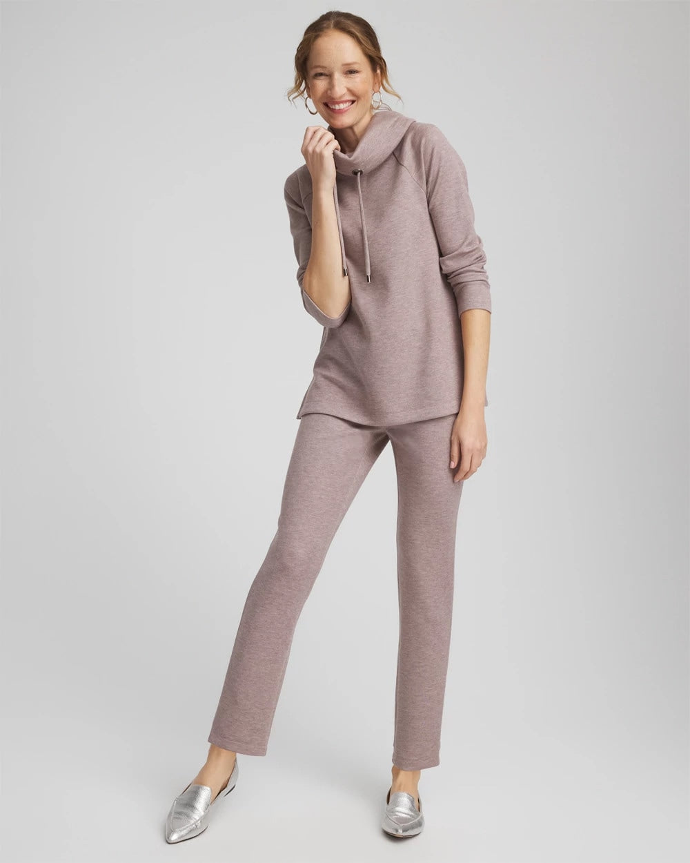 Chico's | Zenergy® Soft Tunic/ Taupe Heather