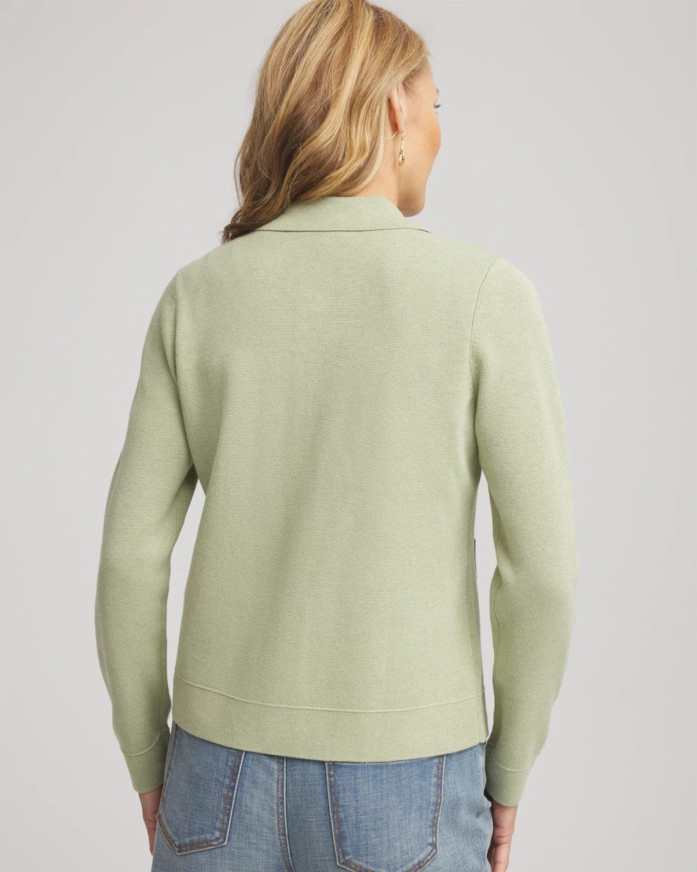 Chico's | Button-Front Cardigan Jacket/ Sage Meadow