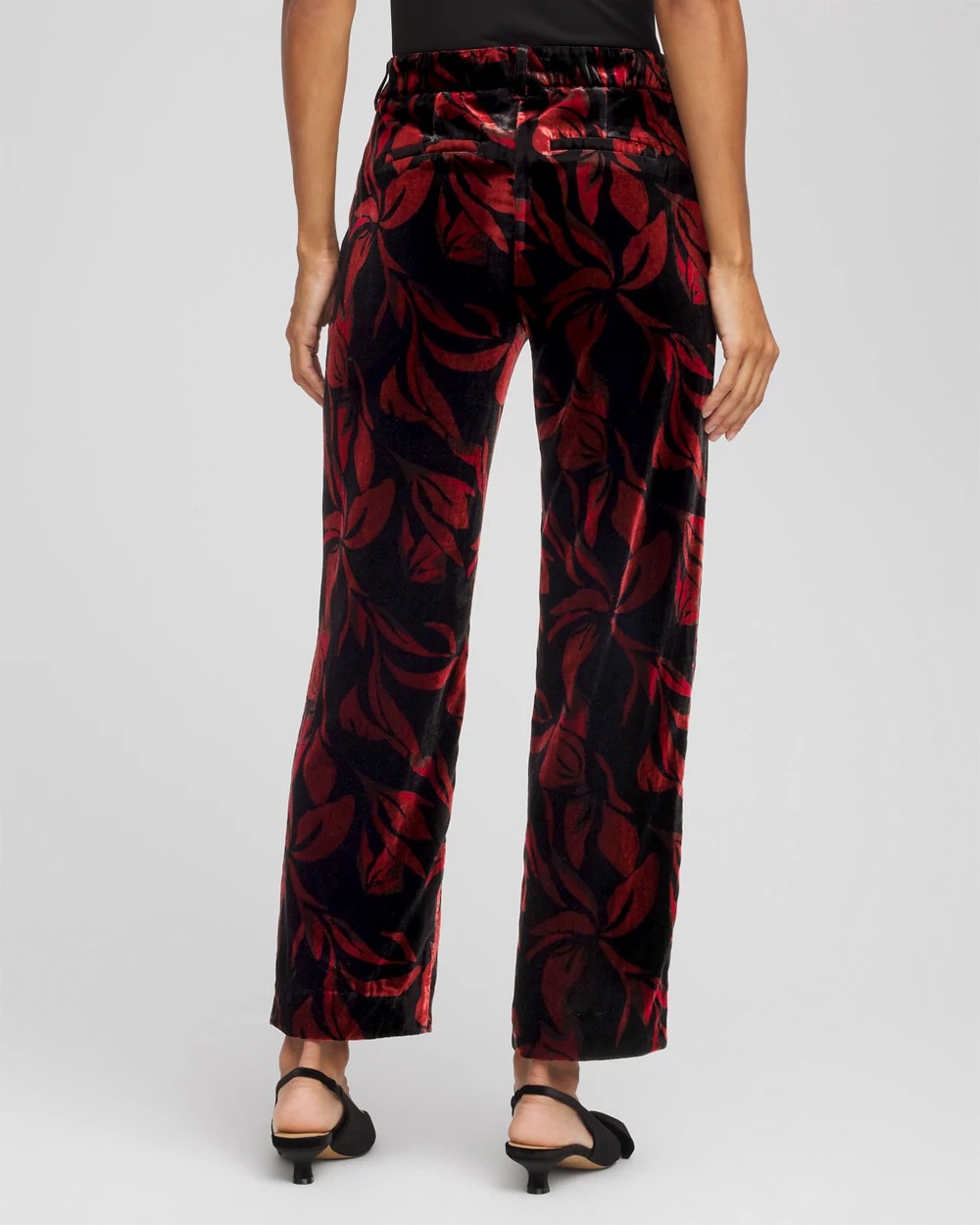 Chico's | Velvet Rose Slim Ankle Pants/ Black