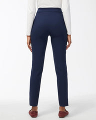 Chico's | Bi-Stretch Front Seam Slit Ankle Pants/ Ink