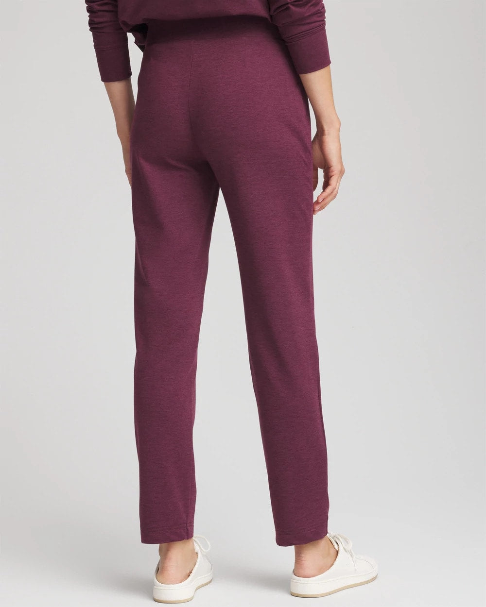 Chico's | Zenergy® Cloud Tapered Ankle Pants/ Blackened Burgundy