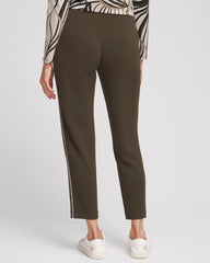 Chico's | Zenergy® Caviar Bead Scuba Ankle Pants/ Primordial Forest
