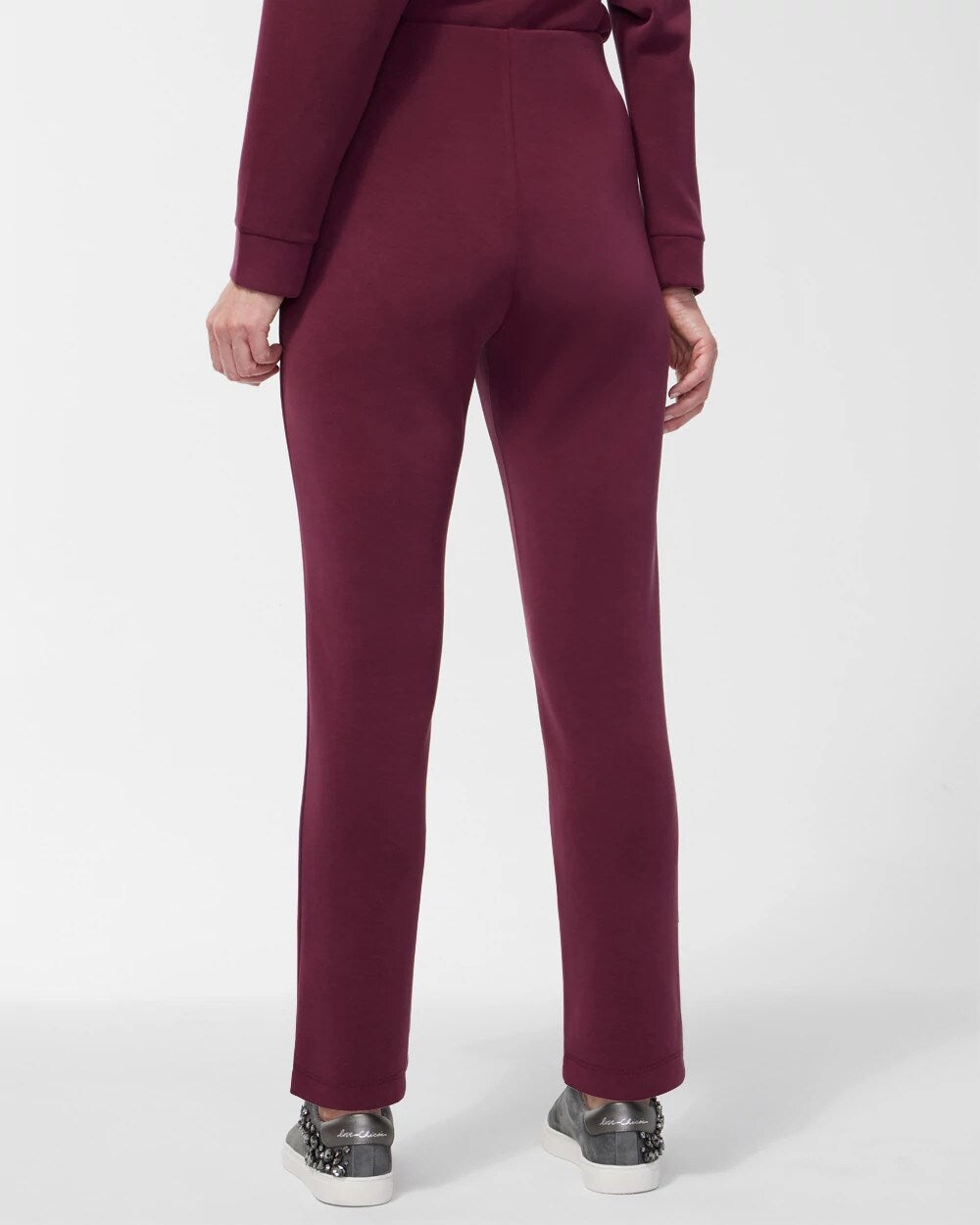 Chico's | Zenergy® Scuba Pull-On Pants/ Deep Merlot