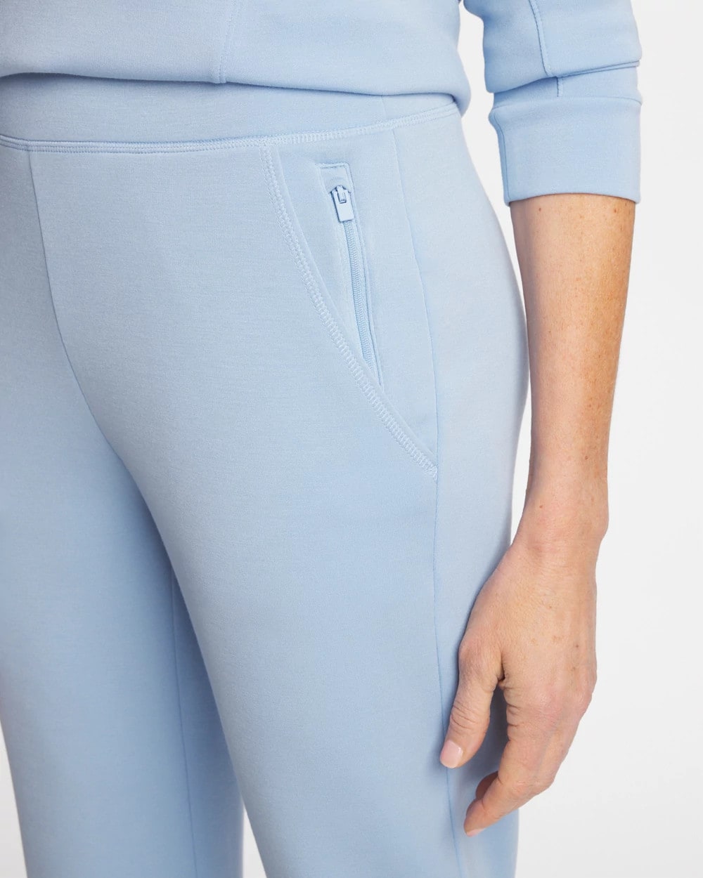 Chico's | Zenergy® Soft Cropped Pants/ Crystal Topaz