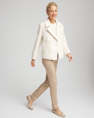 Chico's | Wool Peacoat/ English Cream
