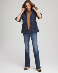 Chico's | Denim Field Jacket/ Morning Star Indigo