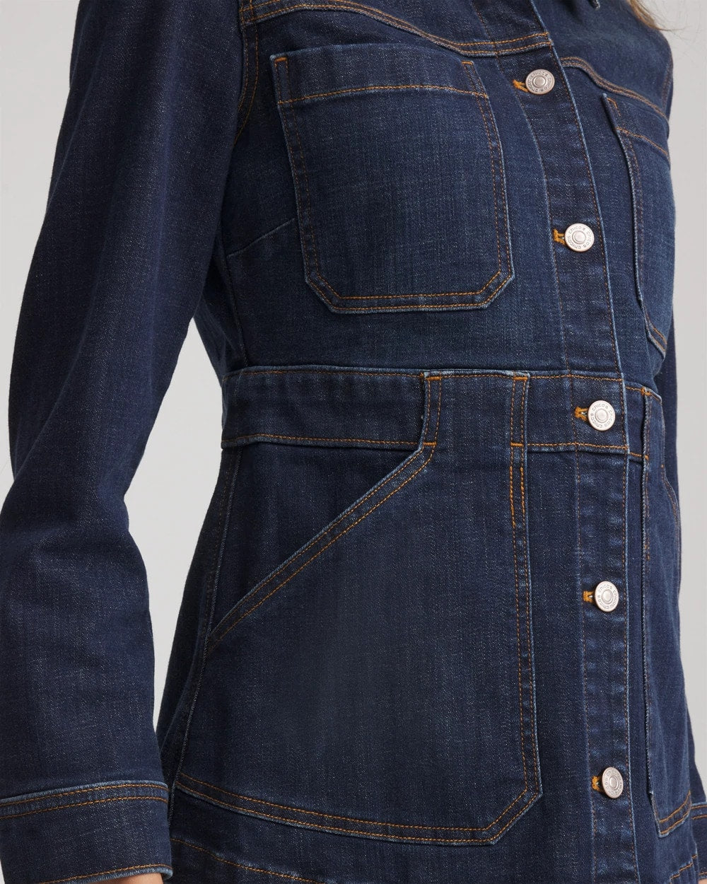 Chico's | Denim Field Jacket/ Morning Star Indigo