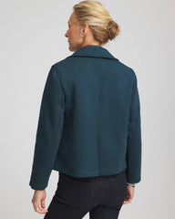 Chico's | Plush Knit Blazer/ Teal Shadow