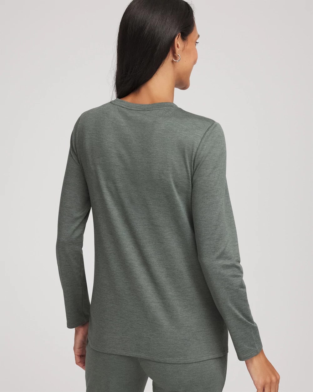 Chico's | Zenergy® Cloud Asymmetrical Top/ Eucalyptus