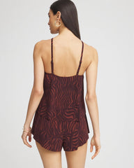 Chico's | Magicsuit® Goldie Zabra Romper/ Multi Brown